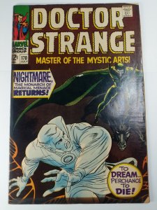 Doctor Strange #170 FN- 1st CVR App of Nightmare Marvel Comics C139A