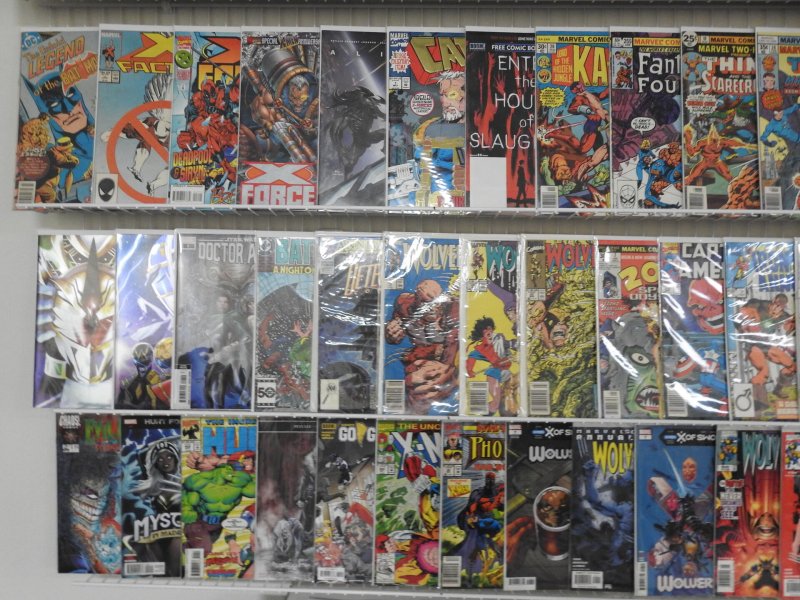 Huge Lot 140+ Comics W/ Wolverine, Darkhawk, X-Men+ Avg VF Condition!