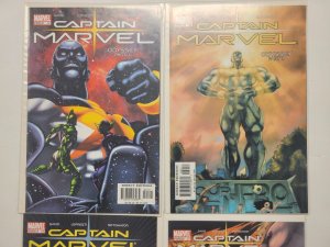 4 Captain Marvel Marvel Comic Books #19 20 21 22 45 RC43