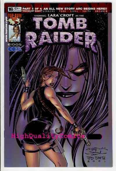 TOMB RAIDER #16, NM+, Laura Croft, 1999, Angeline Jolie, more TR in store