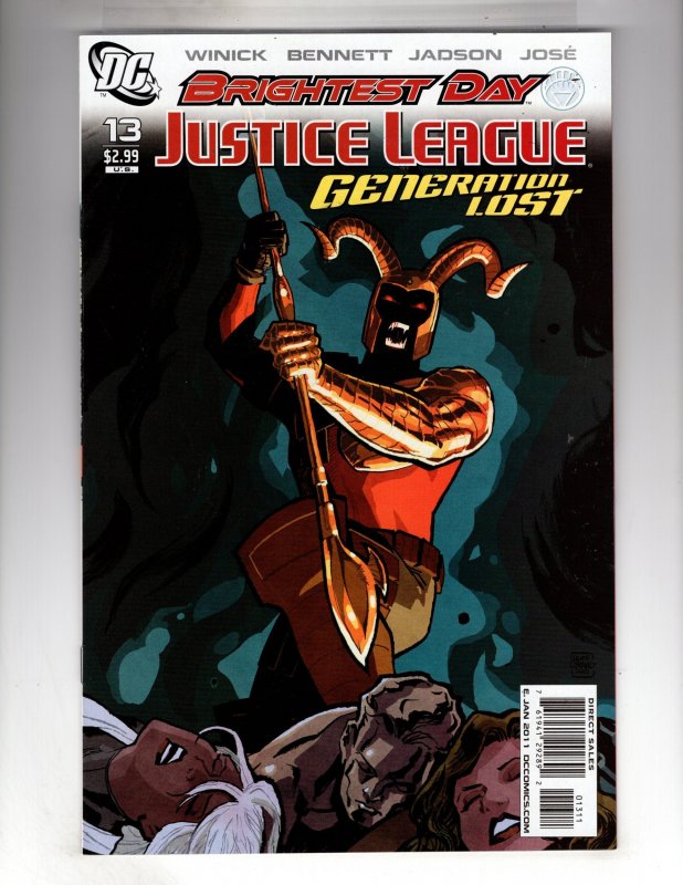 Justice League: Generation Lost #13 (2011)  / SB#3