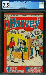 Harvey #4 (1972) CGC 7.5 VF-