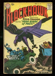 BLACKHAWK COMICS #142 1959-KING CONDOR-DC COMICS VG