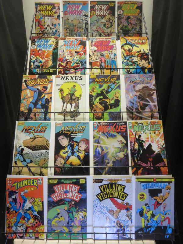 Indie Hero Teams  Mini-Library Lot 80Diff DNAgents Champions New Wave Next Men 