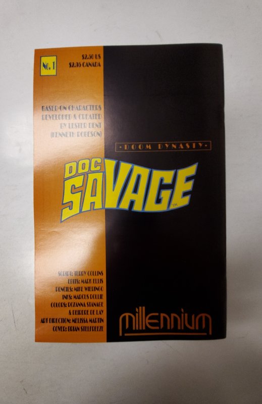 Doc Savage: Doom Dynasty #1 (1991) NM Millennium Comic Book J698