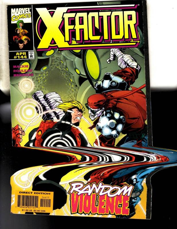 10 X-Factor Marvel Comic Books # 140 141 142 143 144 145 146 147 148 149 CR55