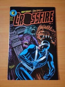 Crossfire #4 ~ NEAR MINT NM ~ 1984 Eclipse Comics