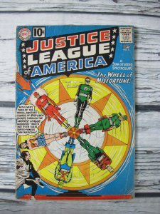 DC Justice League of America Silver Age 1961 #6 AMOS FORTUNE 1st Appearance VG 4