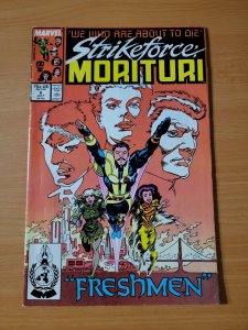 Strikeforce Morituri #8 ~ DOLLAR BIN ~ 1987 Marvel Comics 