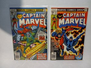 CAPTAIN MARVEL #52 AND #53 - VOL. 1 - FREE SHIPPING!