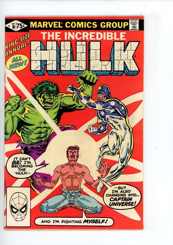 The Incredible Hulk Annual #10 (1981) Marvel Comics