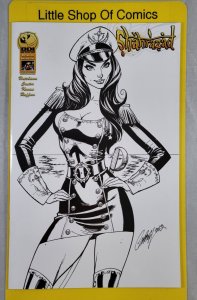 Shahrazad #2 J. Scott Campbell Black and White 1:25 Variant Big Dog Ink