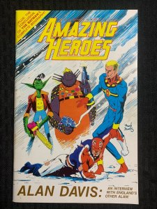 1985 AMAZING HEROES Comic Magazine #85 FN 6.0 Batman Biography / Alan Davis