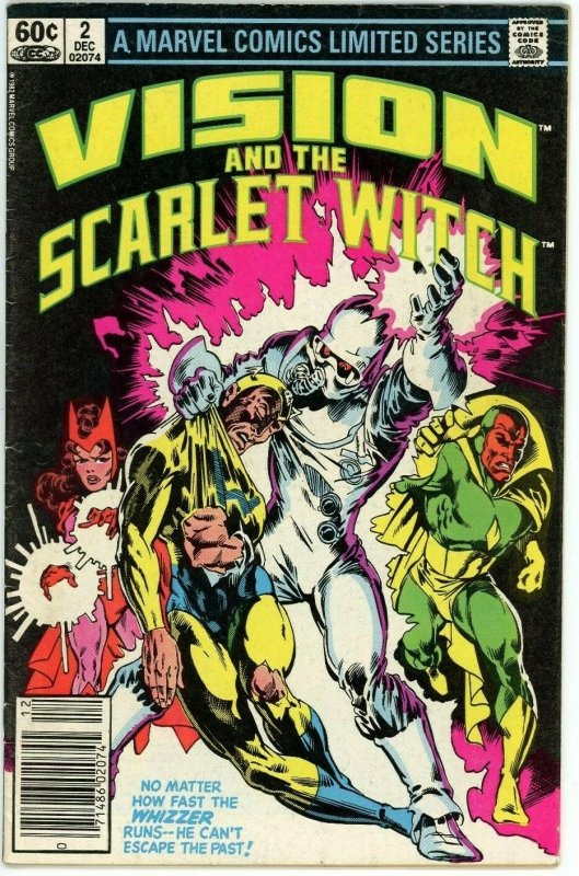 Vision and the Scarlet Witch #2 (1982) - 5.5 FN- *Faith of Our Fathers*