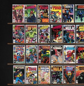 Huge Lot 140+ Comics with The Incredible Hulk, The Mighty Thor & More!