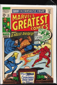 Marvel's Greatest Comics #26 (1970) Fantastic Four