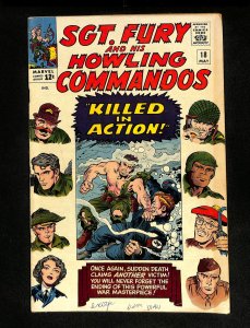 Sgt. Fury and His Howling Commandos #18