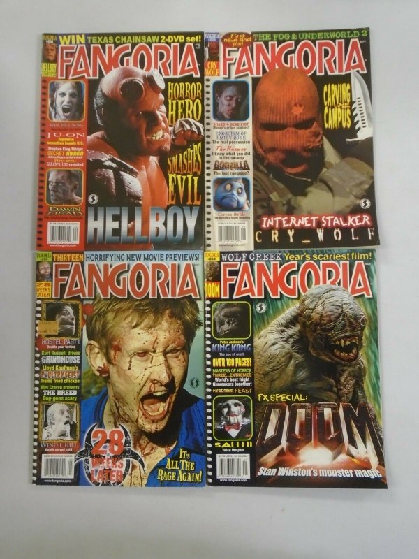 Fangoria magazine lot 7 different issues (O'Quinn Studios)