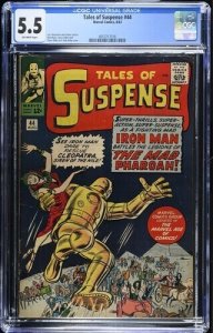 Tales of Suspense #44 1963 Marvel Comics CGC 5.5 Iron Man