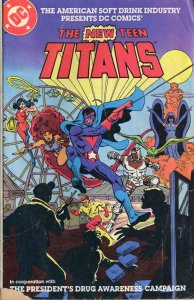 New Teen Titans (Giveaways and Promos) #1A FN ; DC | Drug Awareness Campaign