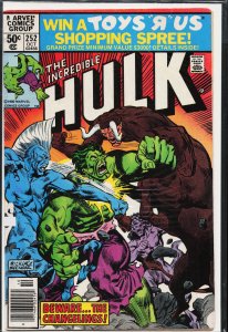 The Incredible Hulk #252 (1980) Hulk