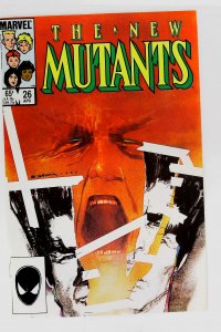 New Mutants (1983 series)  #26, VF+ (Actual scan)