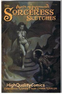 SORCERESS SKETCHBOOK 1, NM, Good girl, Mike Hoffman, 2002, more indies in store