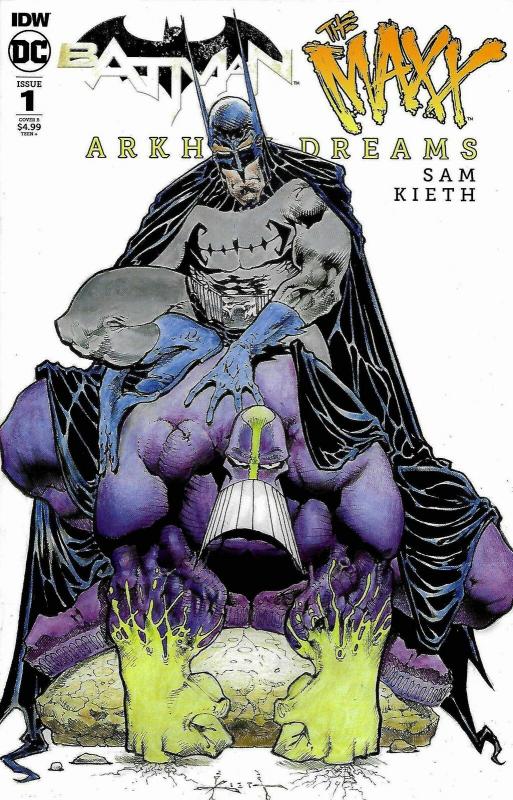 Batman The Maxx Arkham Dreams #1 Cvr B (IDW, 2018) NM