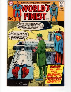 World's Finest Comics #189 Superman Batman Silver Age