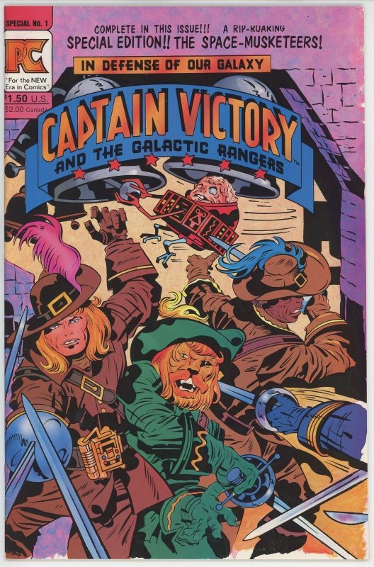 Captain Victory Special #1 (1983) - 8.0 VF *Jack Kirby/The Space Musketeers*