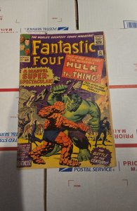 Fantastic Four #25 (1964)Incredible Hulk vs The thing. see dcription