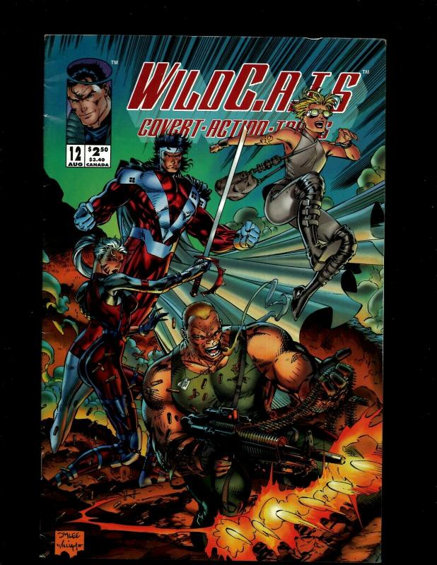 12 Comics Wildcats 2 3 11 12 16 18, Source 1 2, Team One, Divine, Nemesis+ J54 