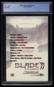 Blade 2: Movie Adaptation (2002) #1 CGC NM/M 9.8 White Pages