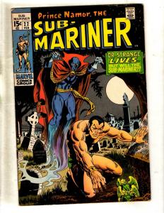 Sub-Mariner # 22 VF- Marvel Comic Book Triton Atlantis Defenders Avengers FM2