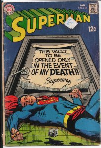Superman #213 (1969) Superman