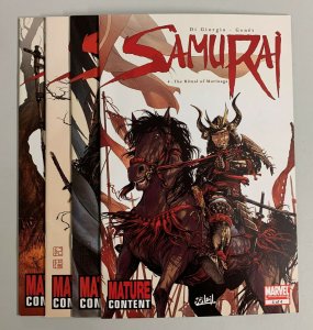 Samurai Legend #1-4 Set (Marvel 2008) 1 2 3 4 Jean-Francois Di Giorgio (7.5-9.0) 