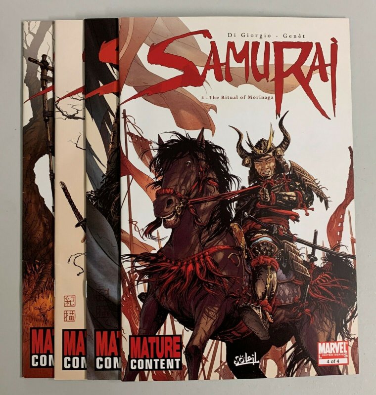 Samurai Legend #1-4 Set (Marvel 2008) 1 2 3 4 Jean-Francois Di Giorgio (7.5-9.0) 