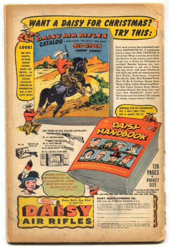 Rangers Comics #44 1948- Firehair- Tigerman- reading copy