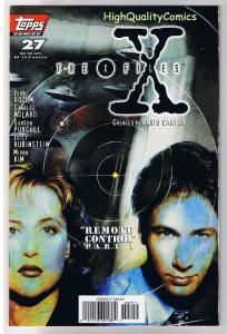 X-FILES #27, NM, Dana Scully, 1st, Fox Mulder, Carter, 1995, more in store