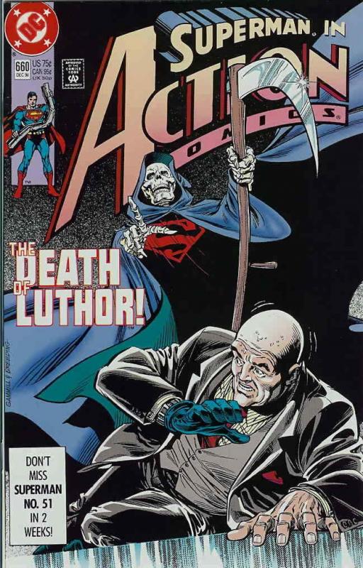 Action Comics #660 VF/NM; DC | save on shipping - details inside