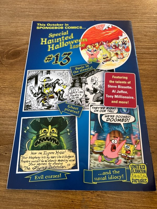 Spongebob Comics # 12 NM United Plankton Pictures Comic Book 1st Print 11 J385