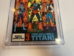 New Teen Titans (1984) # 44 (CGC 9.6 SS) 1st Nighwing | Signed Marv Wolfman