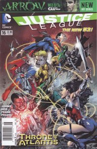 Justice League (2nd Series) #16 (Newsstand) VG ; DC | low grade comic New 52 Geo