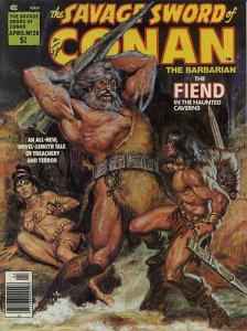 Savage Sword of Conan #28 VG ; Marvel | low grade comic