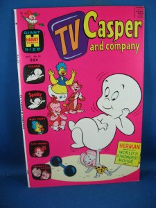 TV CASPER AND CO 32 VF NM 1971 GIANT SQUAREBOUND SPOOKY AUDREY HARVEY