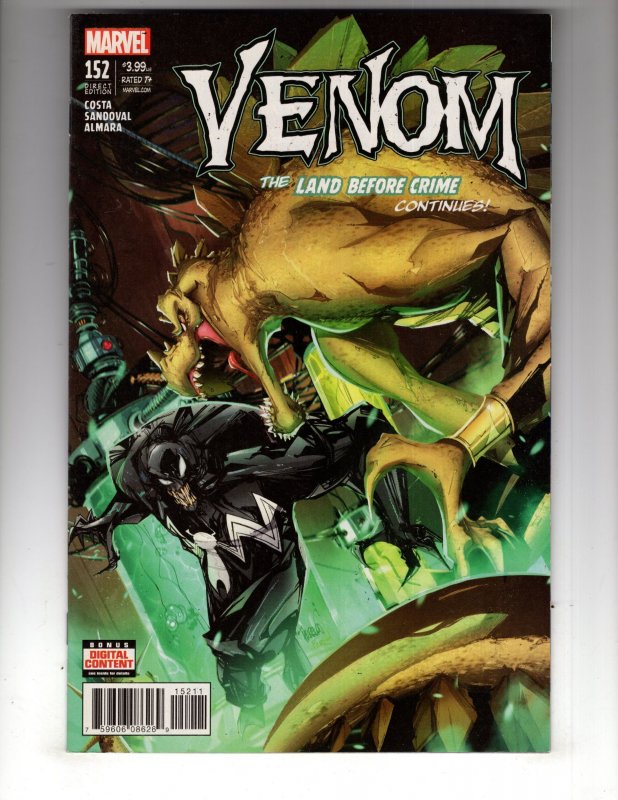 Venom #152 (2017)  DEVIL-DINOSAUR! MOON-GIRL!  / EC#12