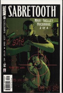 Sabretooth: Mary Shelley Overdrive #2 (2002) Sabretooth