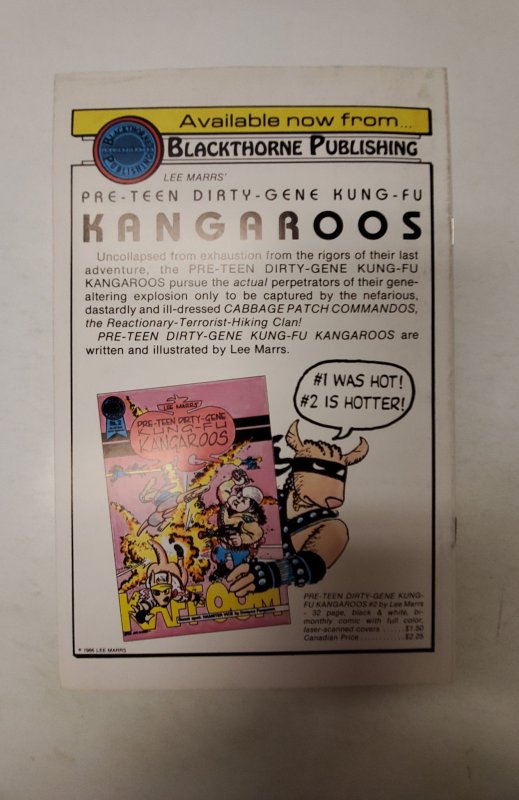 Atomic Man Comics #1 (1986) NM Blackthorne Comic Book J699