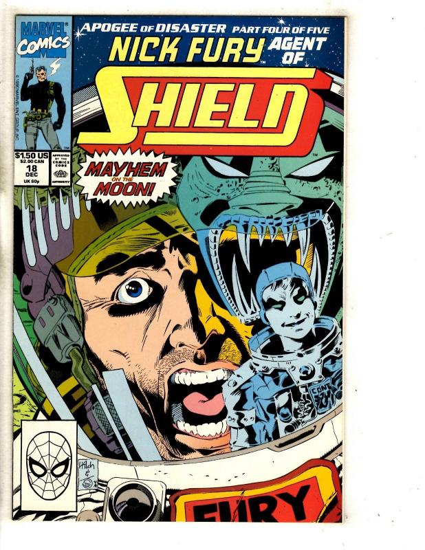 10 SHIELD Marvel Comic Books # 11 12 13 14 15 16 17 18 19 20 Nick Fury CR49