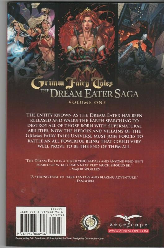 Grimm Fairy Tales Dream Eater Saga Volume 1 Trade Paperback GFT TPB Zenescope